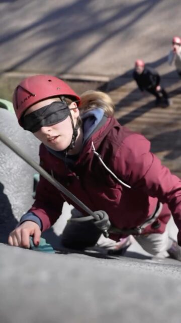How to climb a 50ft wall… blindfolded!
�This is an Instructor Selection Weekend exercise we use to test the skills that matter most:
�Clear instructions, calm coaching, and total trust on the ropes.

Plus, the added bonus: No vertigo when you can’t see the drop! 

#instructor #teamwork #confidencebuilding